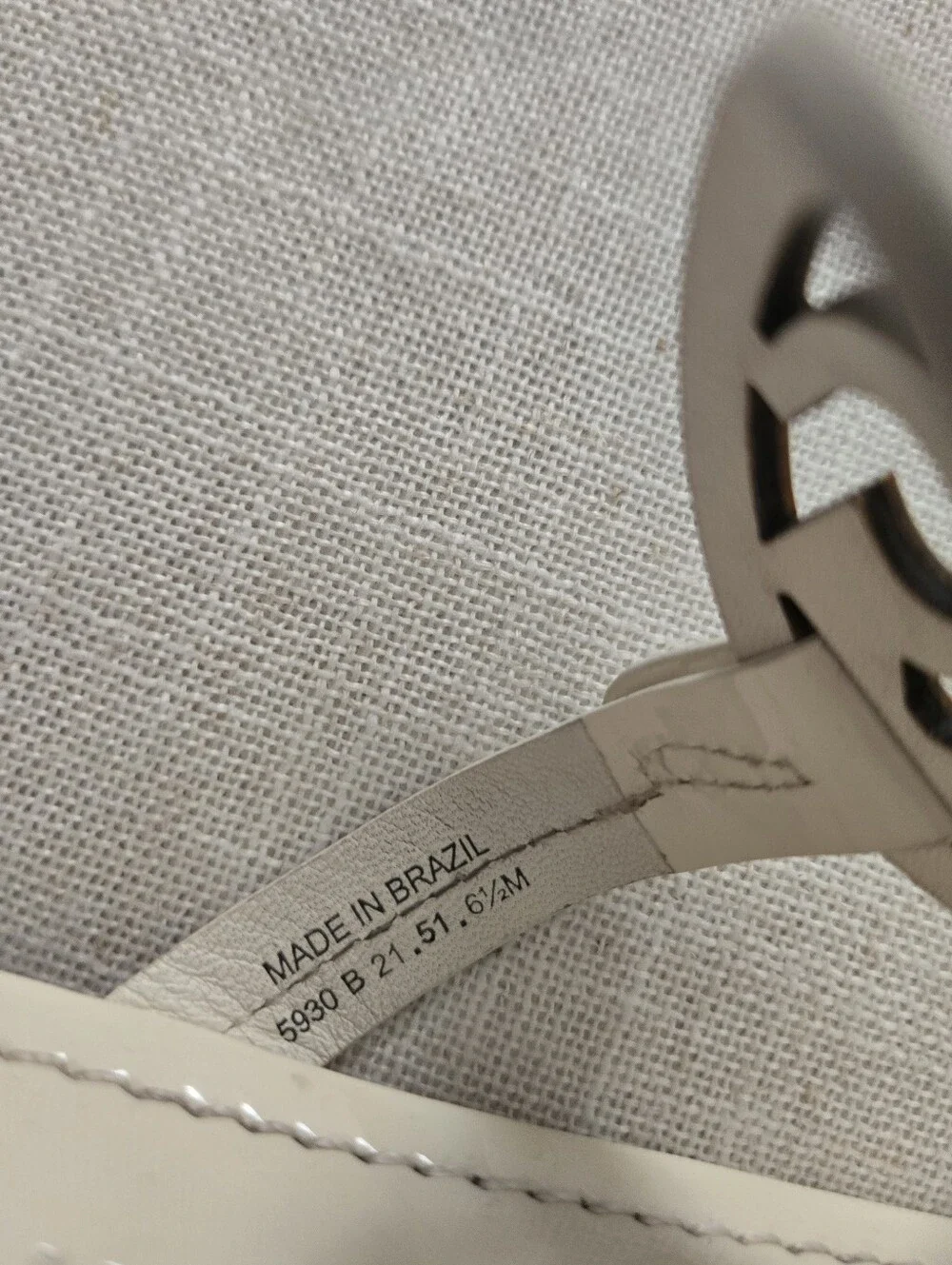 Tory Burch Cream Miller Sandals